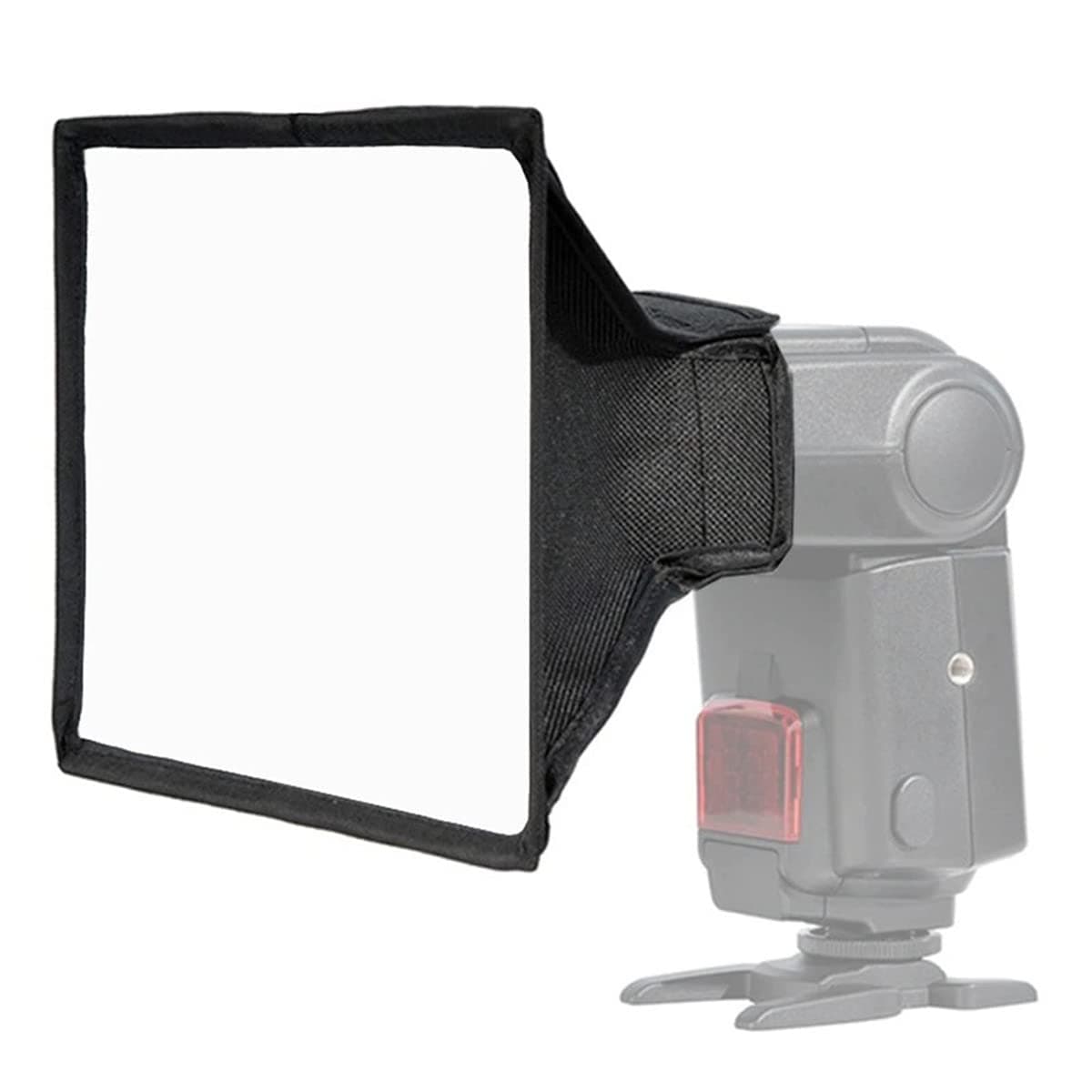 eWINNER Flash Diffuser Speedlite Foldable Softbox for Canon/for Nikon/for Godox/for YONGNUO Mounted on Camera (20 x 30cm)