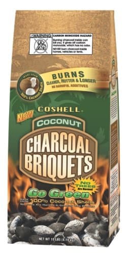 Coshell Charcoal COSR33 Coconut Briquettes, 3.3-Pound