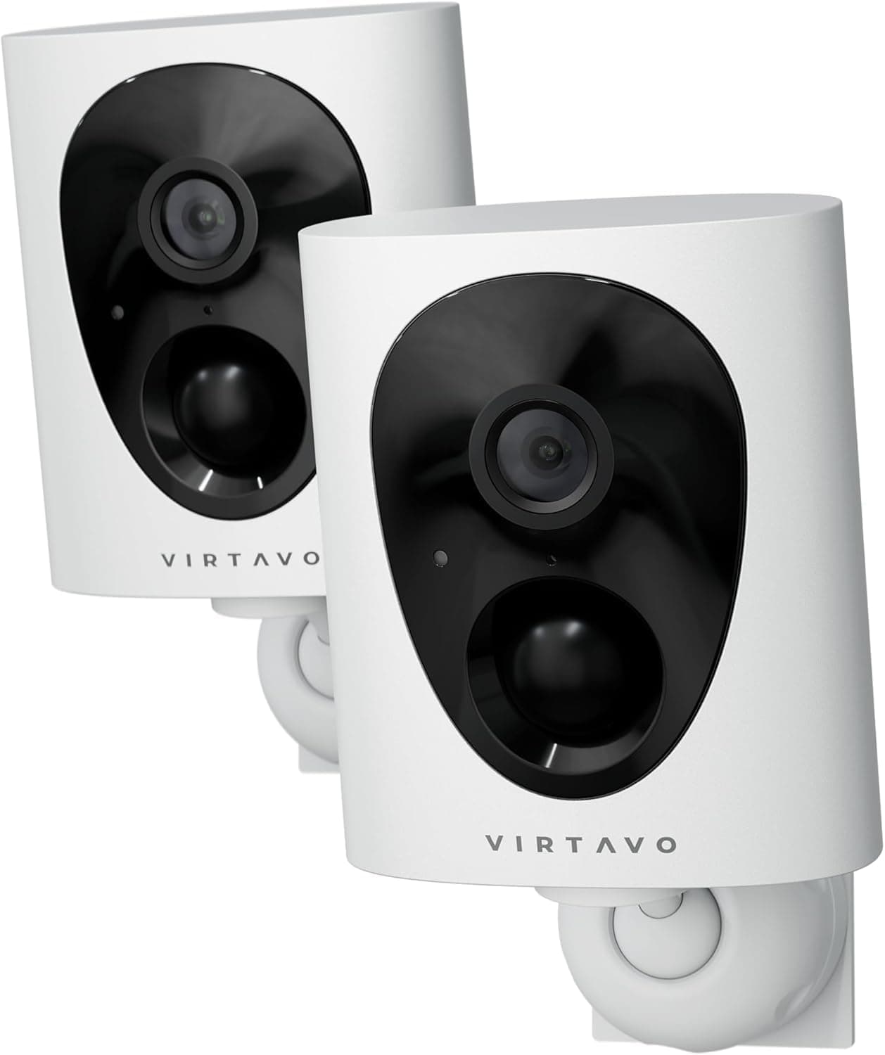 2K Security Camera Outdoor Wireless, Rechargeable Battery, CCTV Camera Systems For Home Security, Starlight Lens Colorful Night Vision, Remote Access, Motion Detection, Siren, 2 Pack