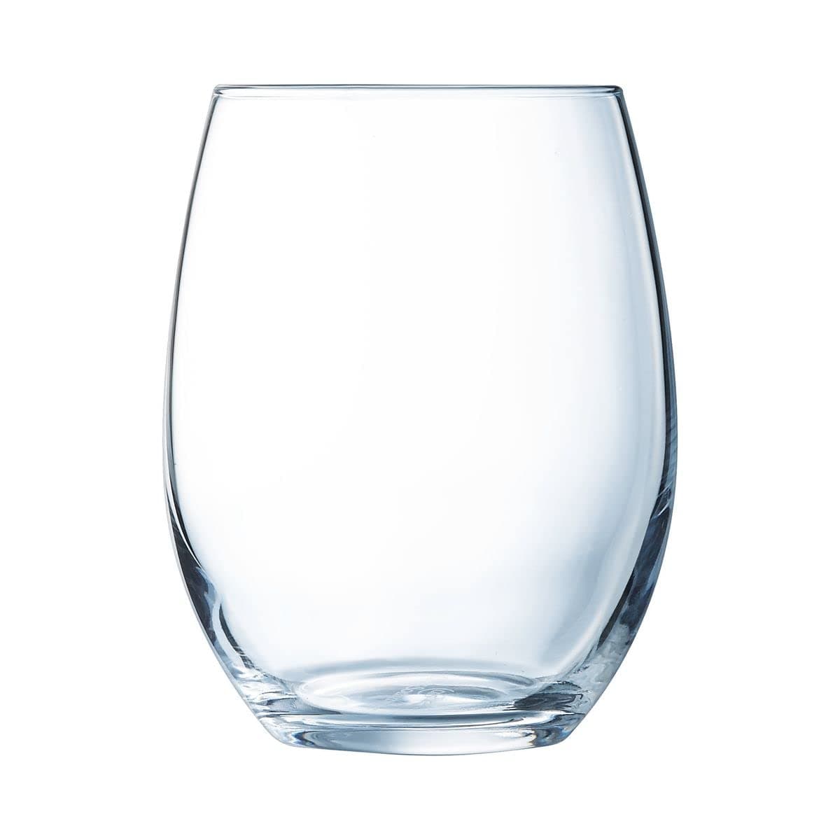 Arcoroc Chef & Sommelier ARC G0036 Primary Tumbler, Water Glass, Juice Glass, 270 ml, Krysta Crystal Glass, Transparent, Pack of 6