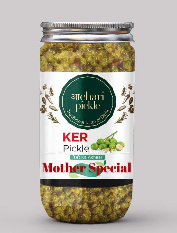 Mother Special Ker/Tenti Pickle Homemade Fresh Ker/Teinti Ka Aachar(400G) - Mother’s Recipe | Organic North Indian Pickle | Ker Pickle | Traditional Home Made Achaar