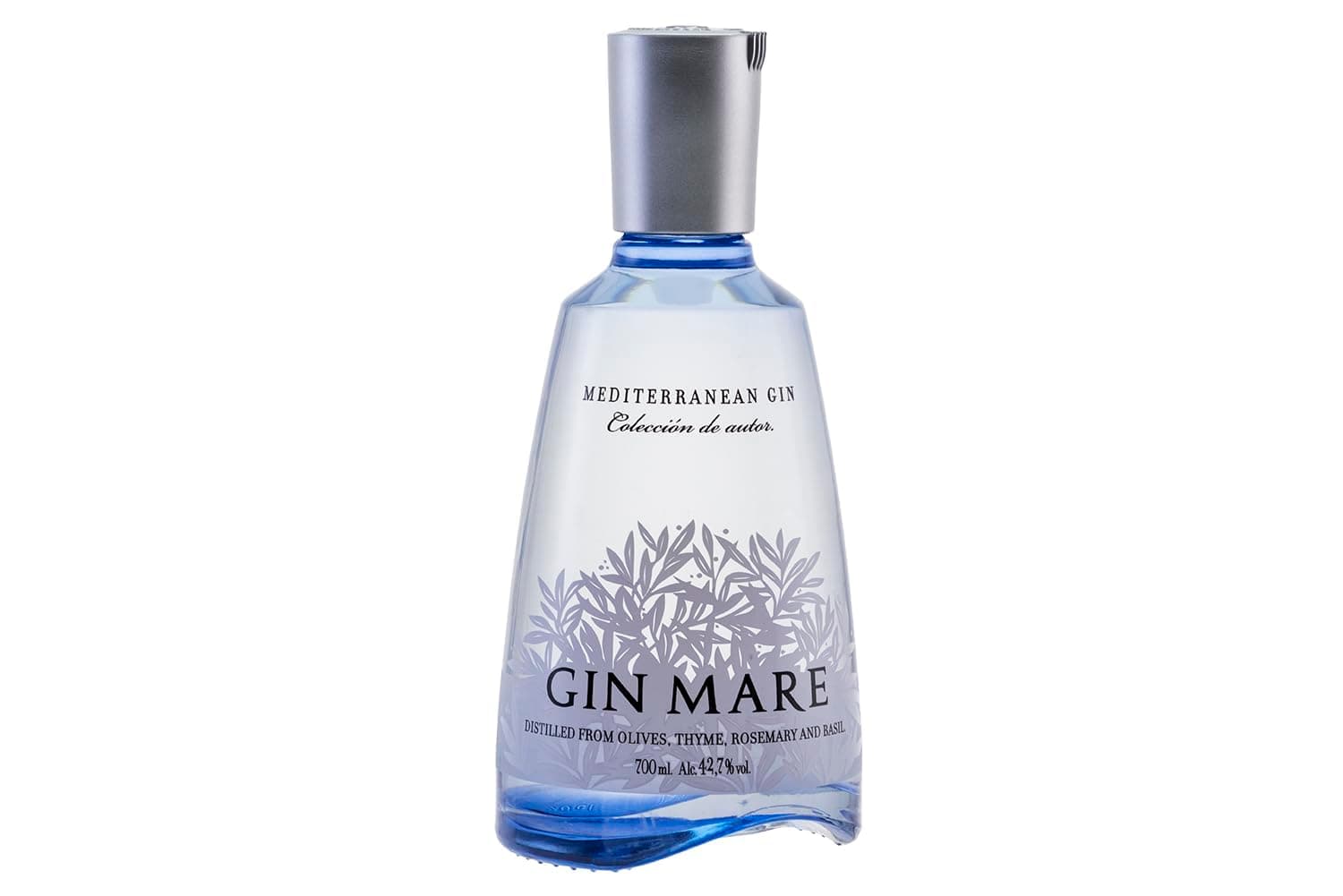 Mediterranean Gin, 70 cl | Super-Premium Spirit with Basil, Thyme, Rosemary & Arbequina Olive Botanicals | 42.7% ABV
