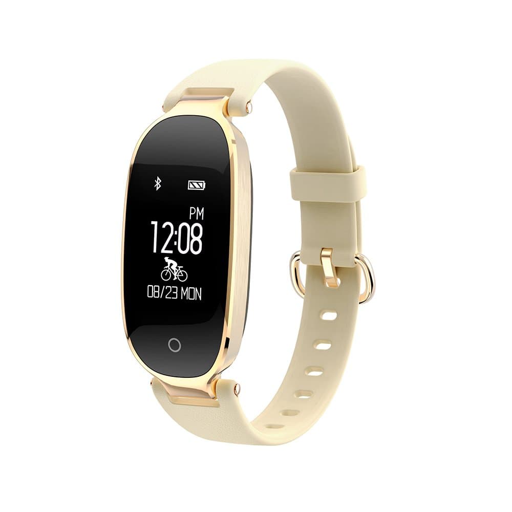 Fitness Tracker, Women Swimming Waterproof GPS Track, Music Control Hart Rat Activity Tracker with Touch Screen, Sleep Monitor, Calorie/Step Counter, best Smart Bracelet Wristband for girlfriend