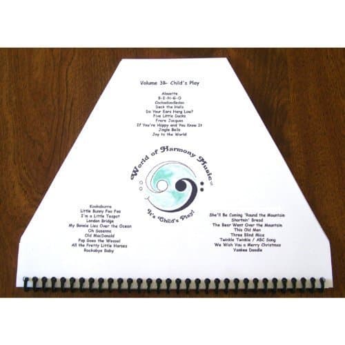 World of Harmony Music; Child's Play Duets Pack of Two Books for Zither, Lap Harp