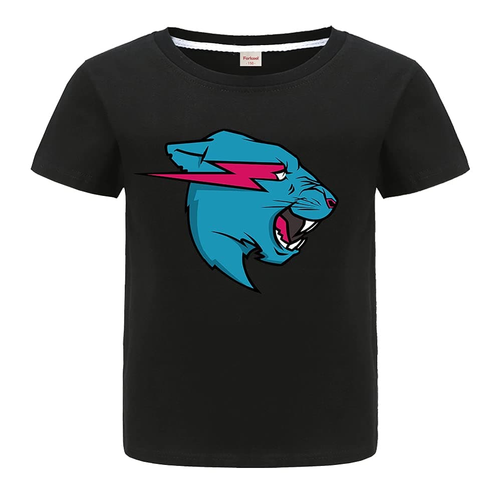 ForlcoolYouTube Game Merch Boys Girls Tshirt Summer 100% Cotton Top tees