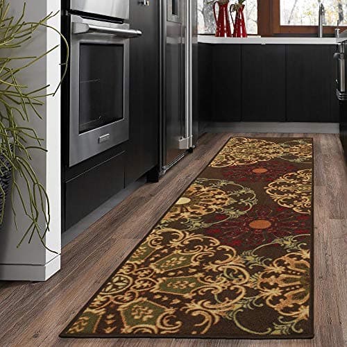 Silk Road Concepts Runner Rug, 1'10" x 7', Brown