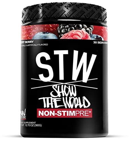 Run Everything Labs | STW | Show The World | Non-STIM PRE Workout (Very Berry)