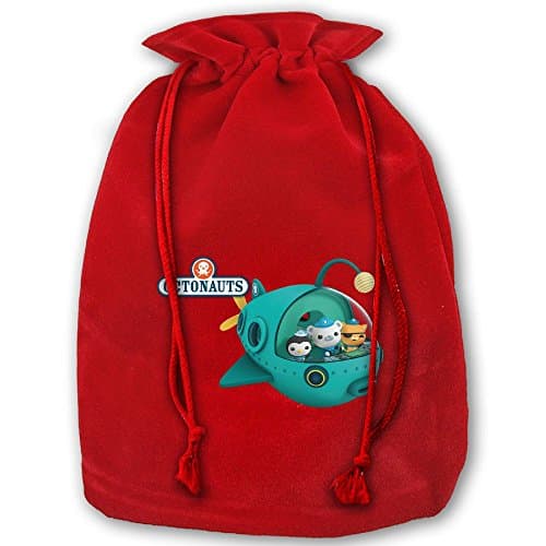 The Octonauts Drawstring Christmas Gift Sacks Made Of Pleuche And Sponge Velvet By Gift Boutique