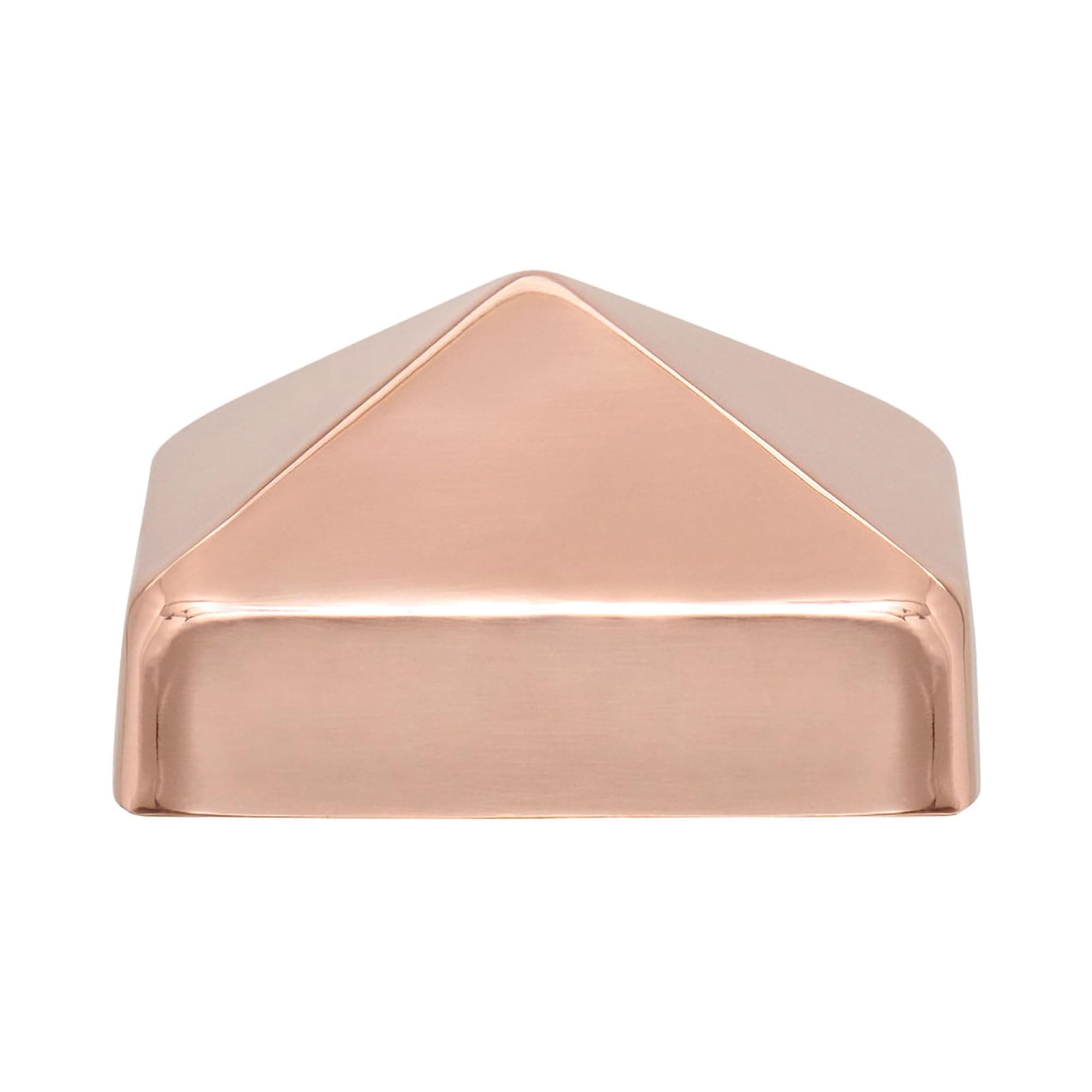 4x4 Copper Pyramid Post Cap