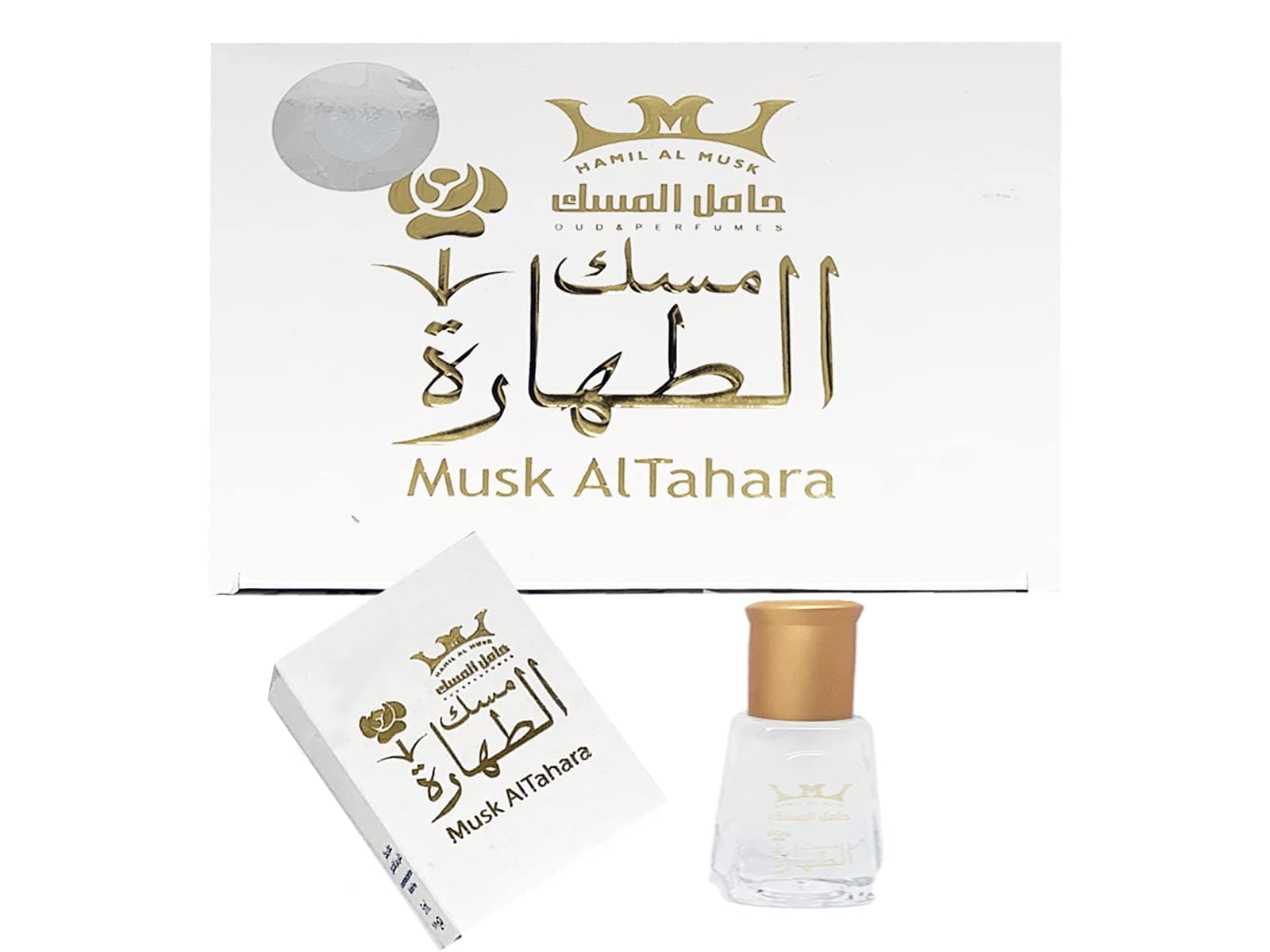Musk Al Tahara Thick White Oil Perfume Incense Body Men and Women Fragrance ( 5ml. / Pack of 1)