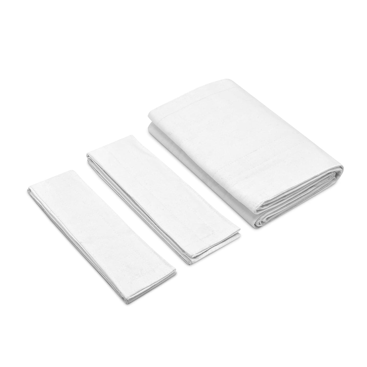 Satopradhan Vision Natural Cotton Wet Pack - Set of Three Strips | Cotton Patti for Detox Velcro closure on all strips