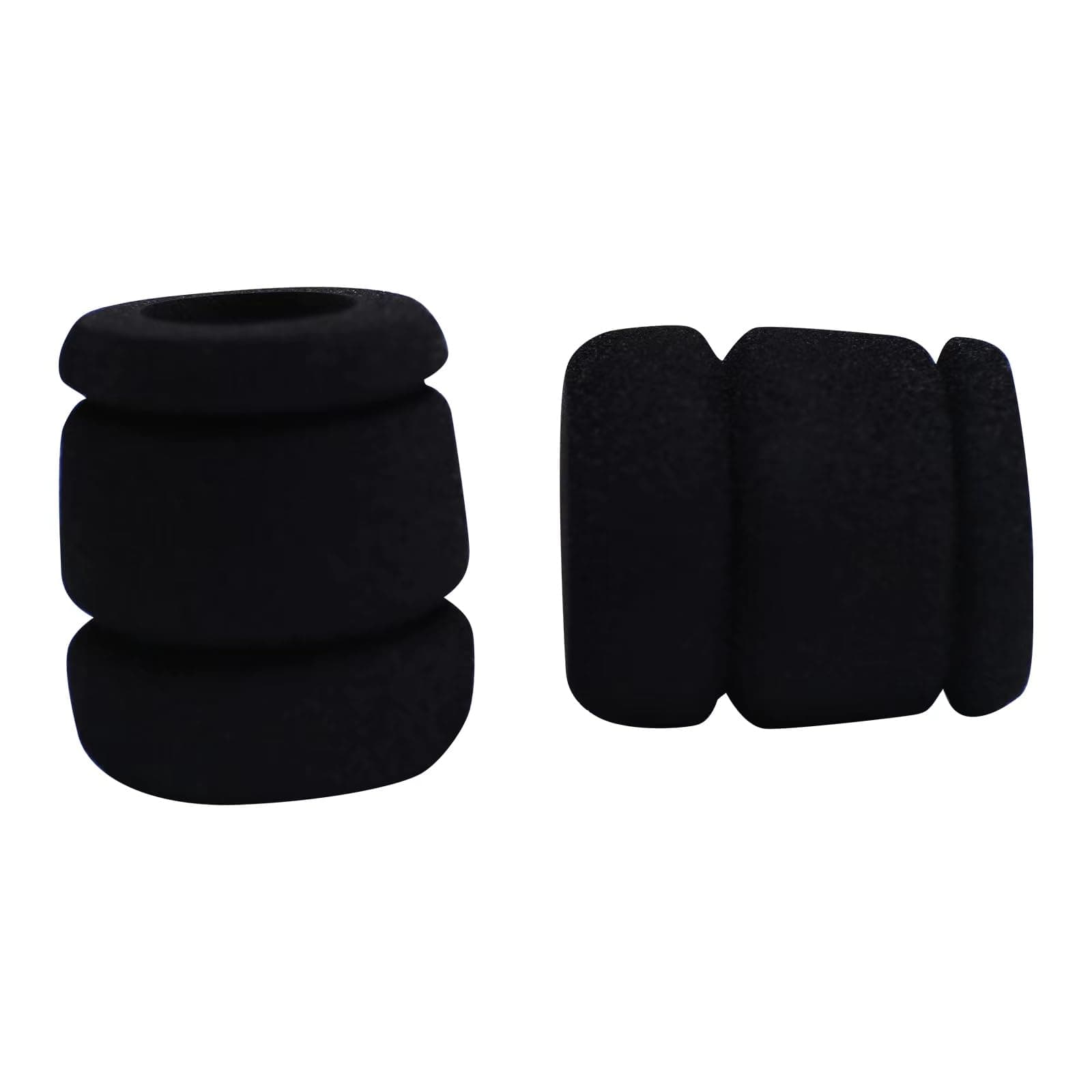 BISIBITA2 Tattoo Foam Grip Cover for Any 1 Inch Tube, 20pcs (Black)