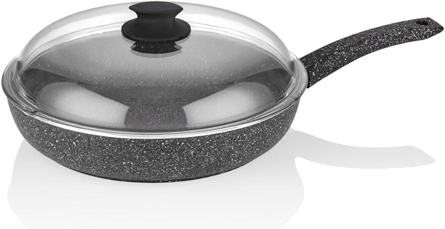 Pepita Granit Round Baking Pan Bronze Aluminum, 9.44-inches, Clear