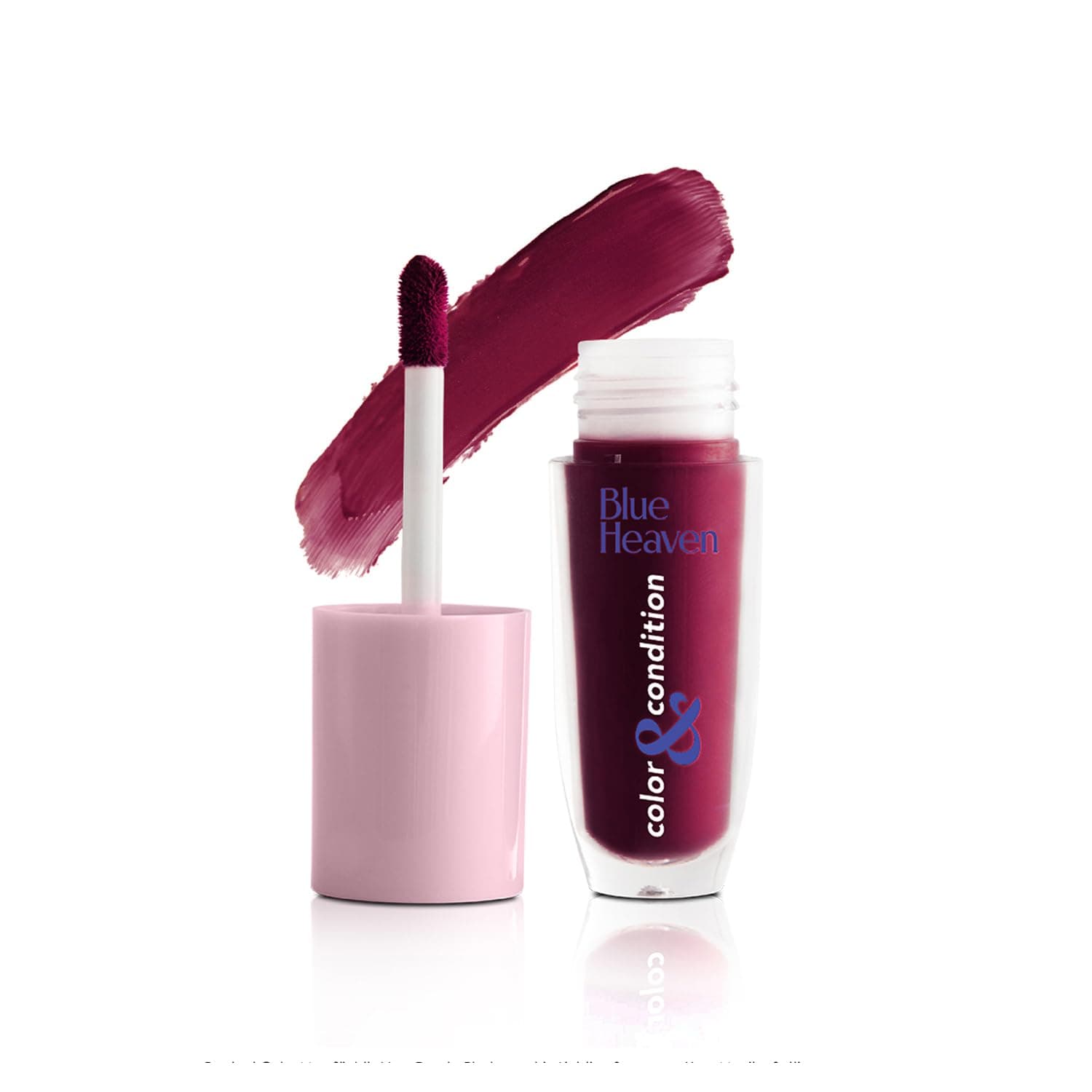 Color & Condition tinted lip oil for women, lip gloss infused with Cranberry, Raspberry & Hazelnut oil, Hydrating & Softening - Sugar Plum, 4.2ml