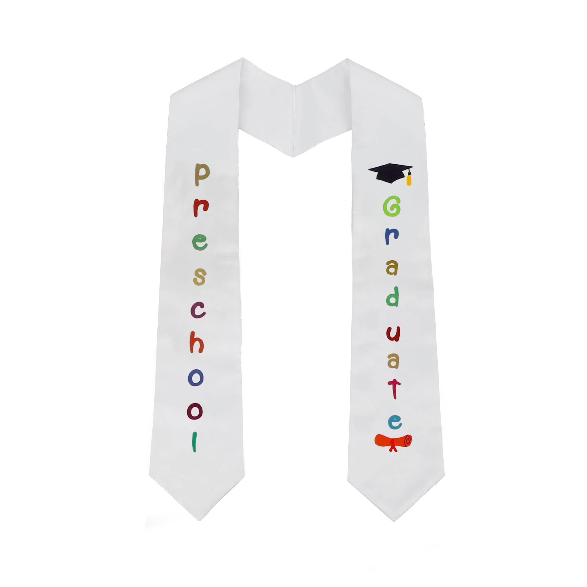 Kindergarten Preschool Graduation Stole, Kindergarten Preschool Graduation Sash Class of 2024 Graduation Stole for Kids