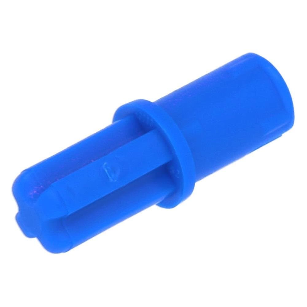 50 x LEGO® Technic, Axle Pin with Friction Ridges Lengthwise Blue