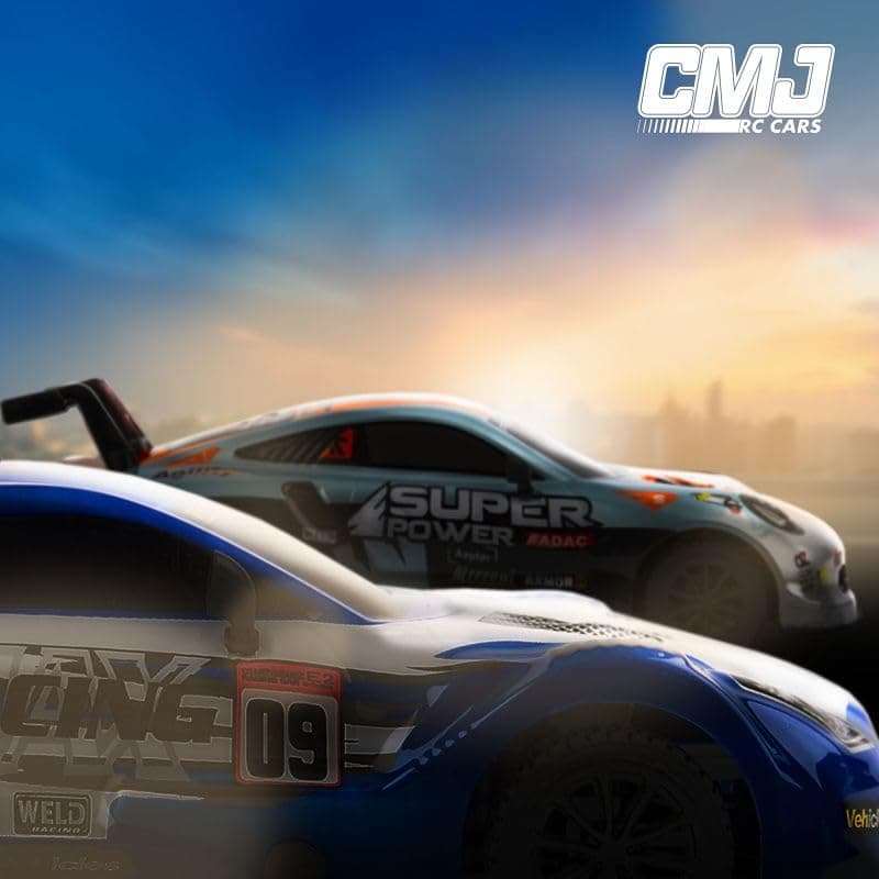 CMJ RC Cars Road Rebel Orange Outlaw 1:24 Scale Remote Control Toy Car, Thrilling Fun for Kids and Adults