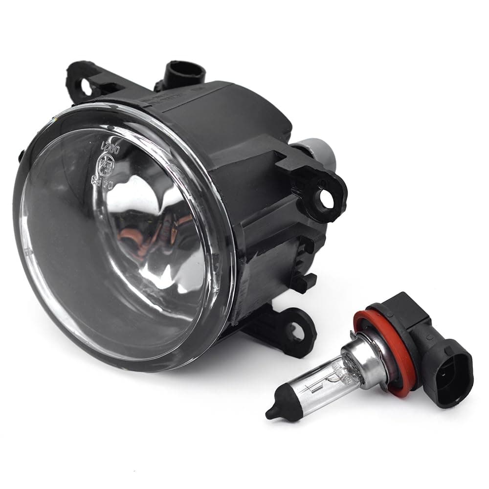 ROBUST Fog Light Lamp With Bulb Left or Right Replacement for Dacia Duster Ford Fiesta Focus Transit Mk7 Mk8 Jaguar X-Type Vauxhall Astra G Signum Vectra C Renault Kangoo Megane Scenic 2N1115201AB