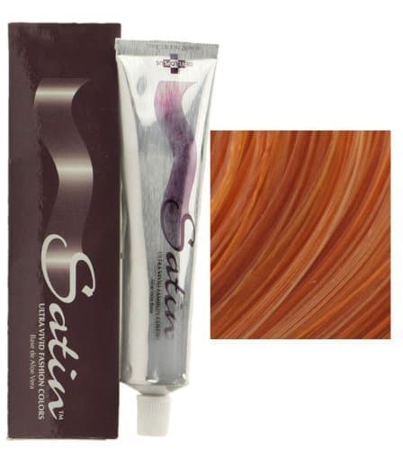 Satin Hair Color - ultra vivid fashion colors - 7CI - Intense Copper