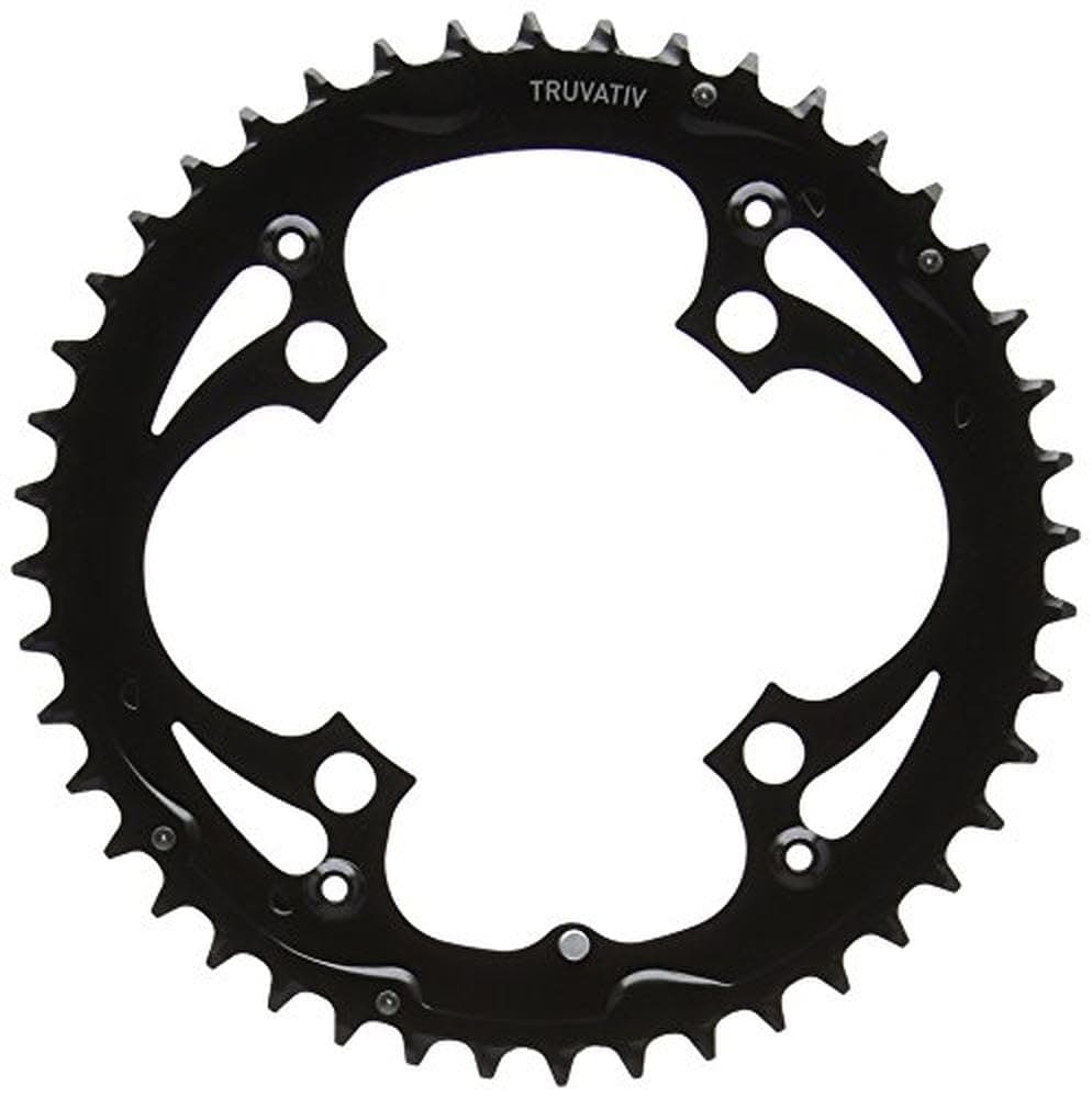 TruVativ Trushift 44T x 104mm BCD Steel Ring Black V4