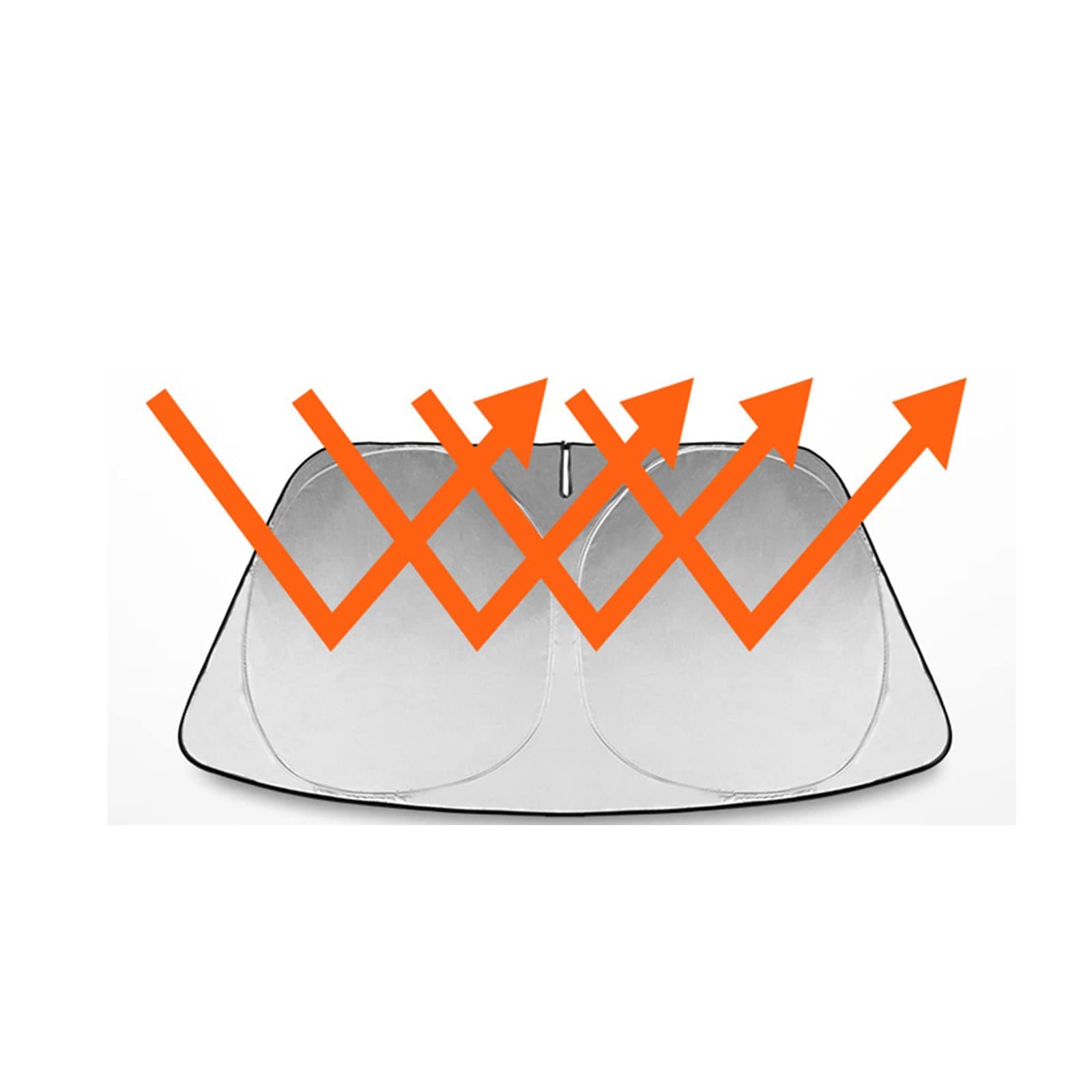 Windshield Sunshade Compatible with 2022 2023 Kia Carnival Sun Visor Protector Upgrade Reflective Polyester Cover Block UV Rays Keep Your Car Cooler (2022 2023 Kia Carnival)