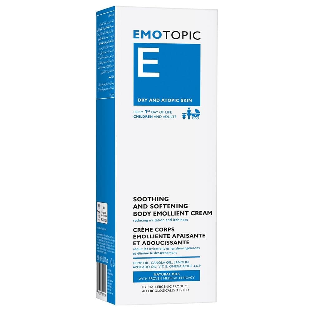 Emotopic Soothing and Softening Body Emollient Cream 200ml