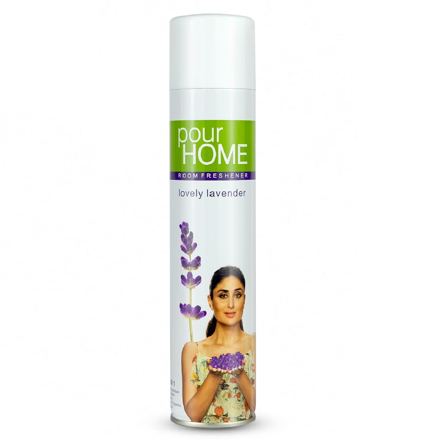 POUR HOME Lovely Lavender Room Air Freshener Spray - 220ML | Long-Lasting Fragrance - Reduces Odours - Suitable for Home & Office