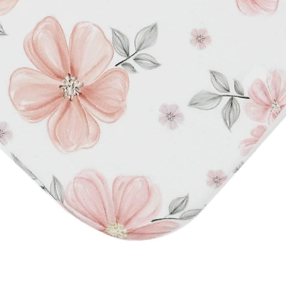 Mika Micky Fitted Sheet for Bedside Crib (Flora)¡