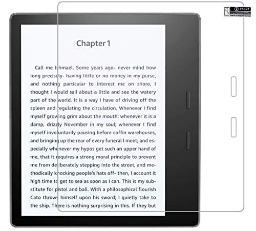 9H Unbreakable Screen Protector Guard For KINDLE OASIS 2 (2017) (7 Inch) Full Screen Coverage (Except Edges) With Installation Kit (Transparent)