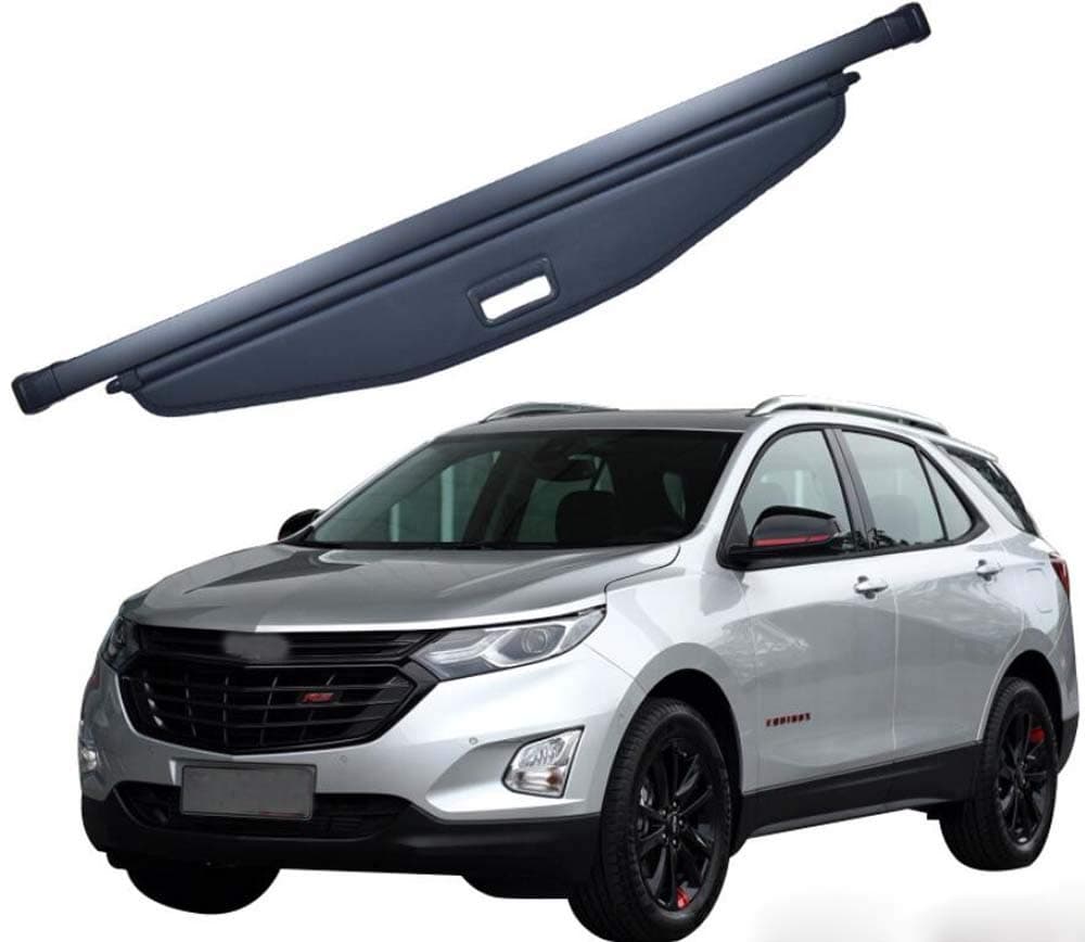 Chevrolet Equinox GMC Terrain Cargo Cover 2024 2023 2022 2021 2020 2019 2018 Compatible for Chevy Equinox Accessories Retractable Trunk Cover Security Cargo Luggage Shield Shade