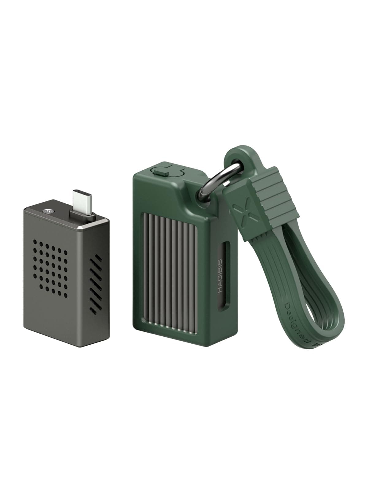 2230 M.2 NVMe SSD Enclosure with Cooling Fan for iPhone 16 15 Pro Max ProRes, USB 3.2 Gen 2 10Gbps to NVMe PCI-E External M.2 SSD Case for MacBook Laptop iPad Android