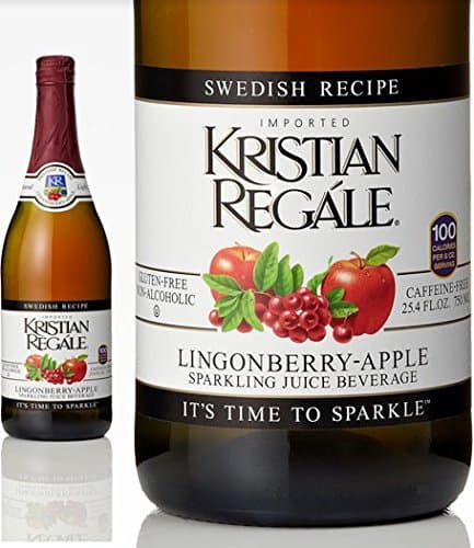 Kristian Regale Sparkling Fruit Juices 4 Packs (Lingonberry-Apple)