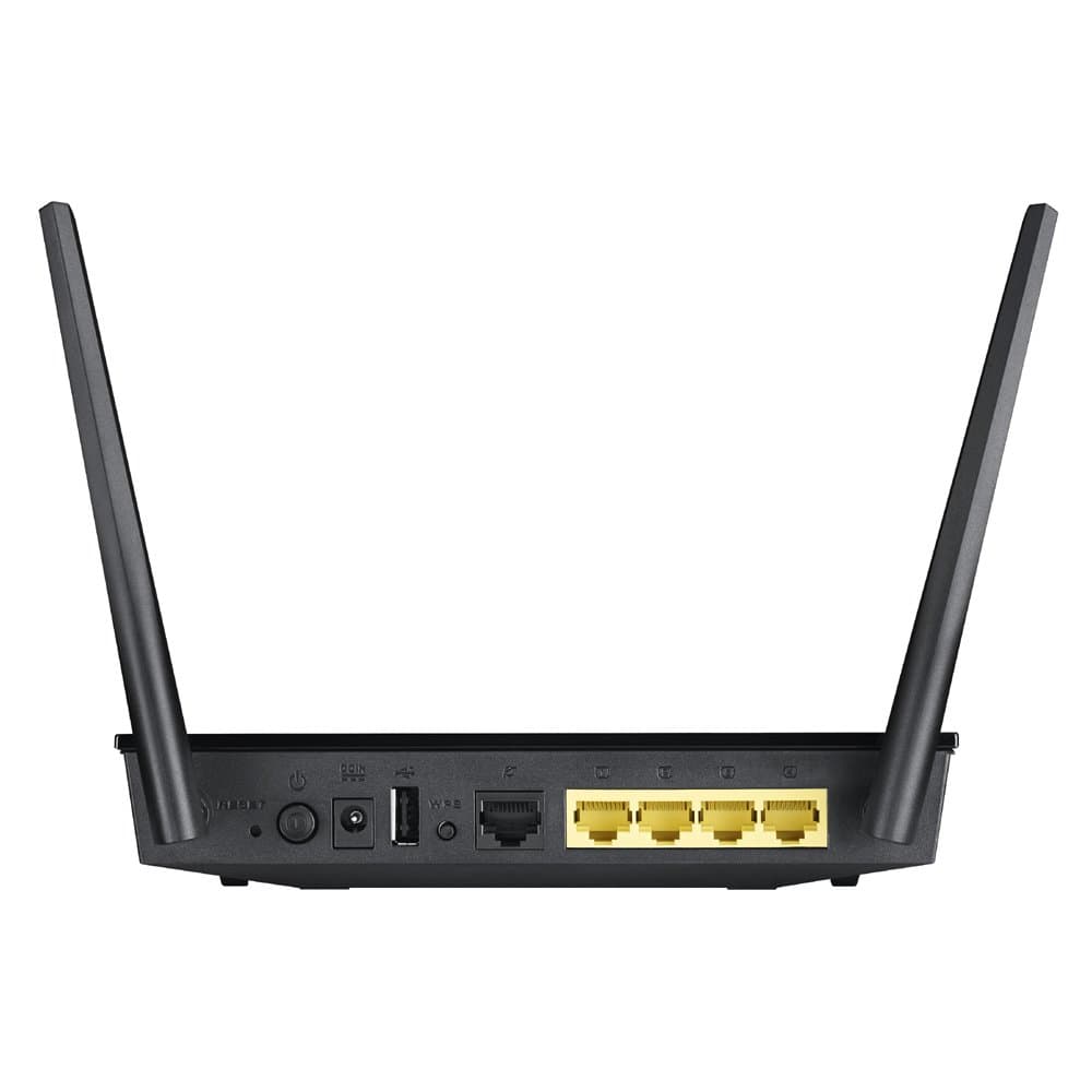 ASUS RT-AC51U Wireless-AC750 Dual-Band Router, 300 Mbps/2.4 Ghz, 433 Mbps/5 Ghz,733 Megabits Per Second - Black