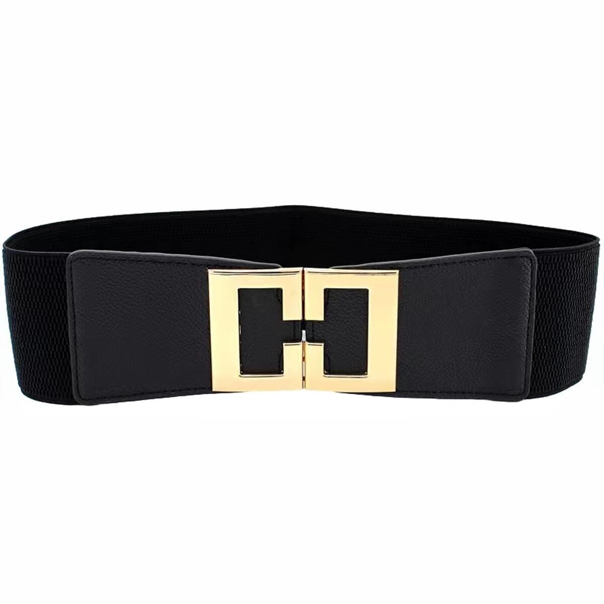 XForce Plaza Womens Vintage Wide Elastic Stretch Waist Belt For Dresses