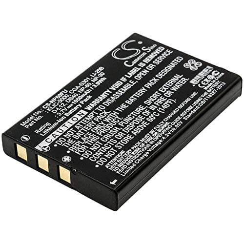 XUNNENG Replacement Camera Battery for Somikon DV-920, Sony DV-920.HD, Lithium-Ion Battery