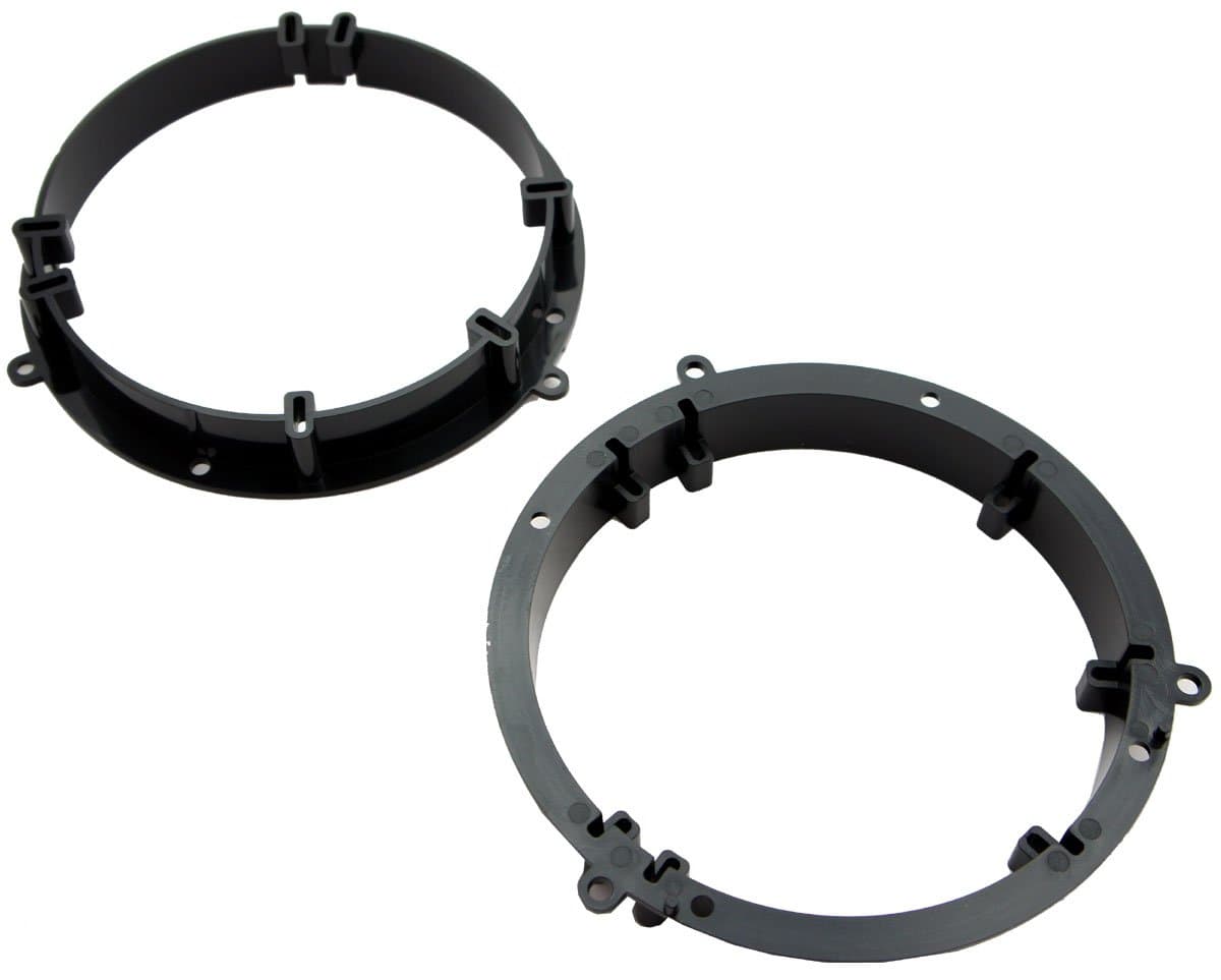 Harmony Audio Compatible with 2001-2005 Honda Civic HA-827803 Front Door 5.25" 6.5" Aftermarket Speaker Adapter