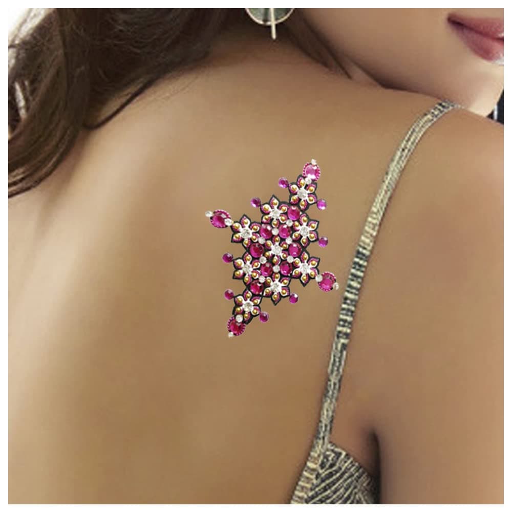 Comet Busters Body Jewel Glitter Temporary Tattoo Sticker