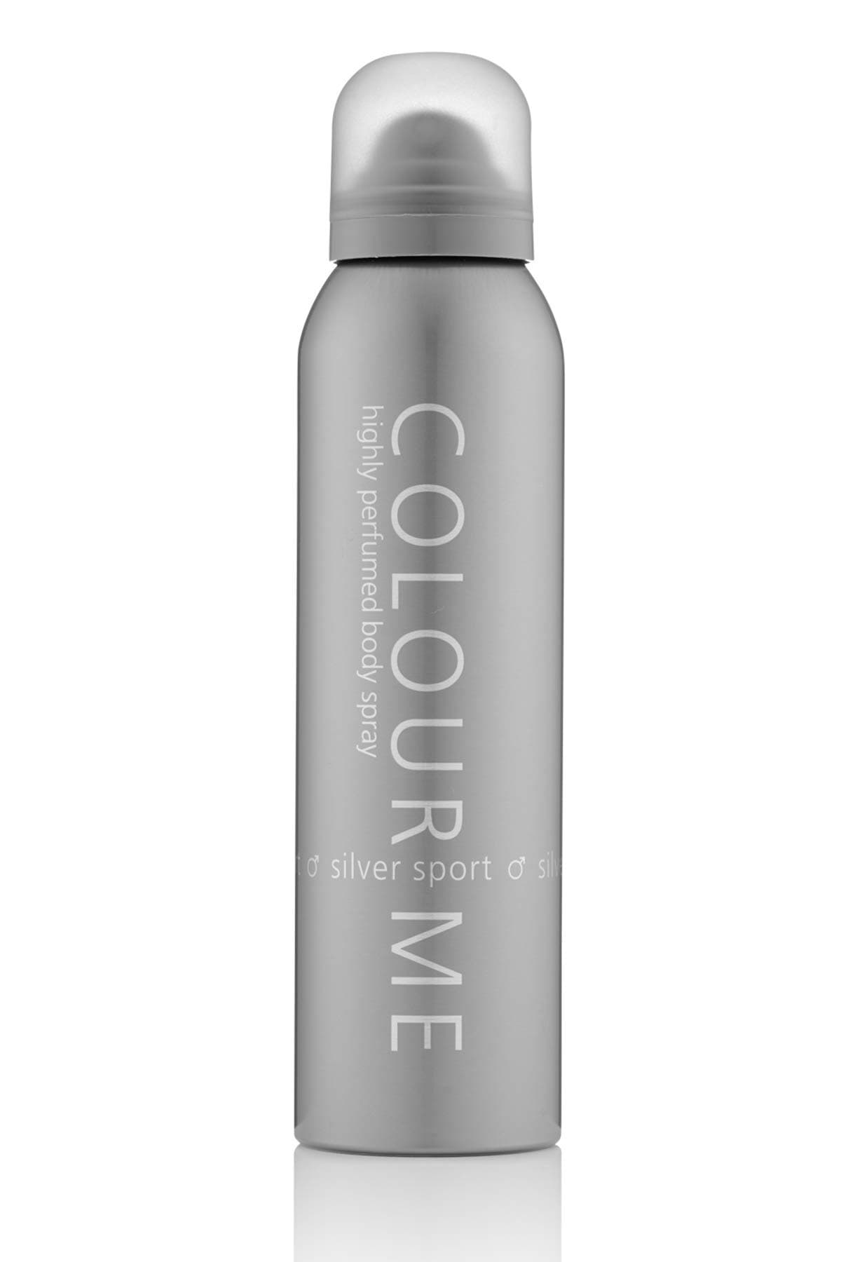 Colour Me Silver Sport by Milton-Lloyd for Men - 5.1 oz Body Spray