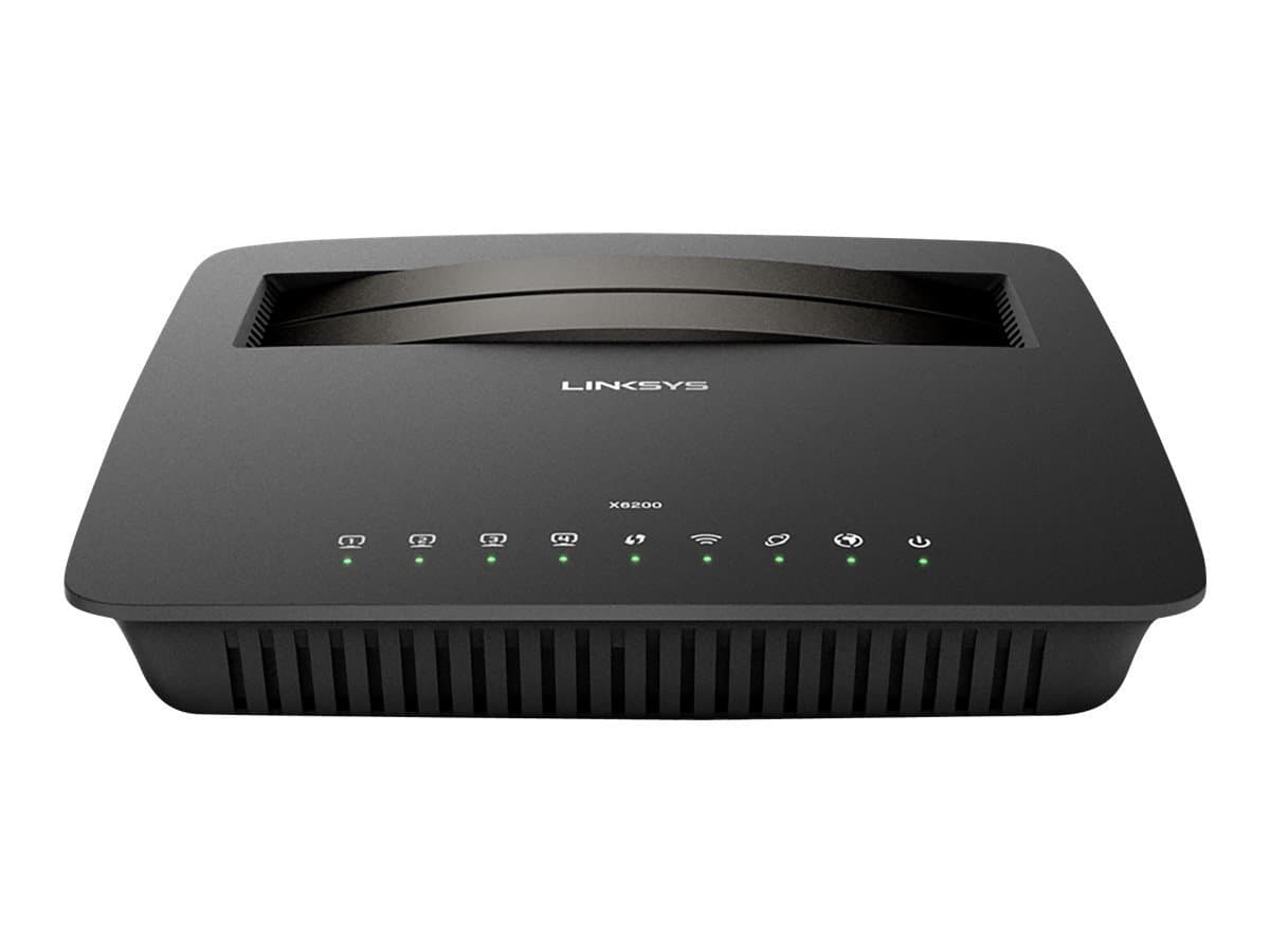 LinksysX6200 Dual Band AC750 Gigabit Wireless ADSL/VDSL Wi-Fi Modem Router