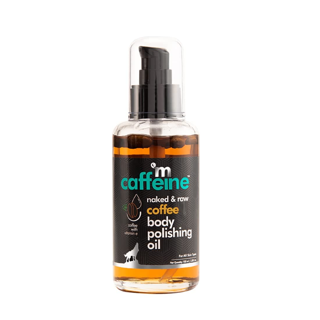 Coffee Body Oil for Dry Skin For Women & Men | Moisturizing Body Oil with Relaxing Aroma for a Soft, Smooth & Glowing Skin (100ml)