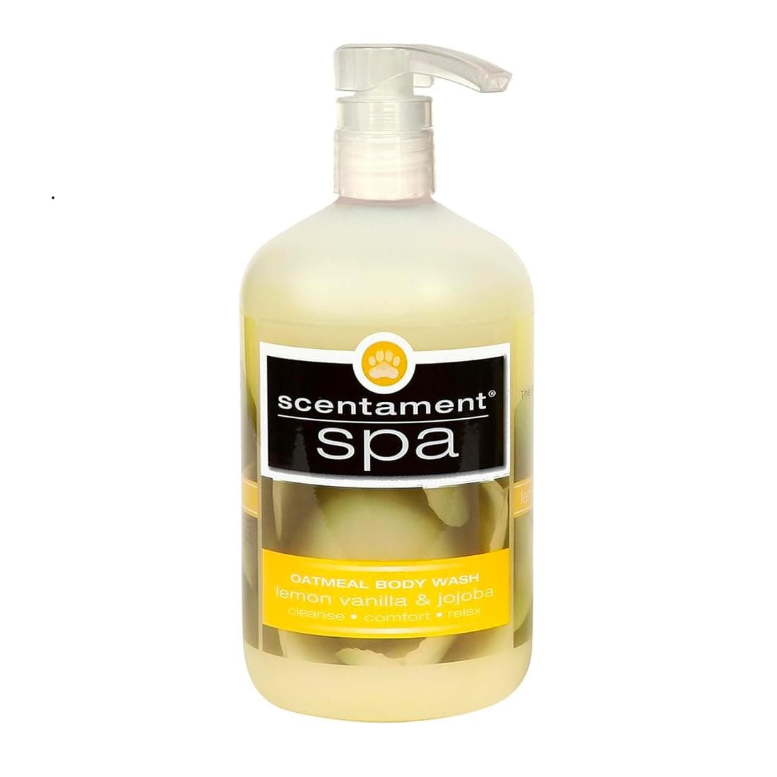 Best Shot Spa Oatmeal Body Wash, Lemon Vanilla, 16 oz