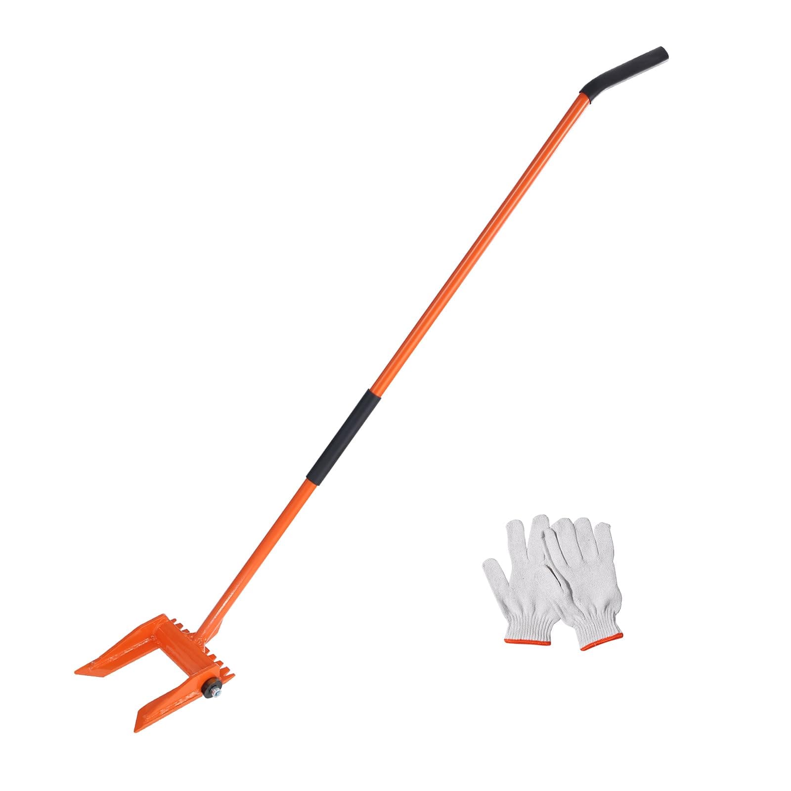 VEVOR 60'' Handle Demolition Bar, 2000 lbs Weight Capacity Flooring/Hardwood/Deck Board Demolition Tool, Multipurpose Demo Tools for Flooring, Framing, Roofing, Trim, Drywall