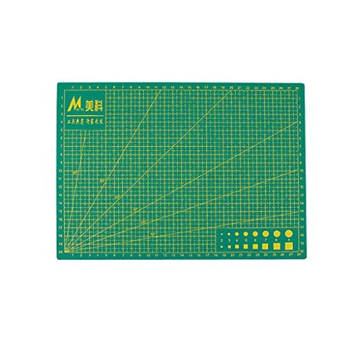 Weite Professional Self Healing Cutting Mat, Durable Non-Slip PVC Scale Ruler for Scrapbooking, Quilting, Sewing and All Arts & Crafts Projects (A4)