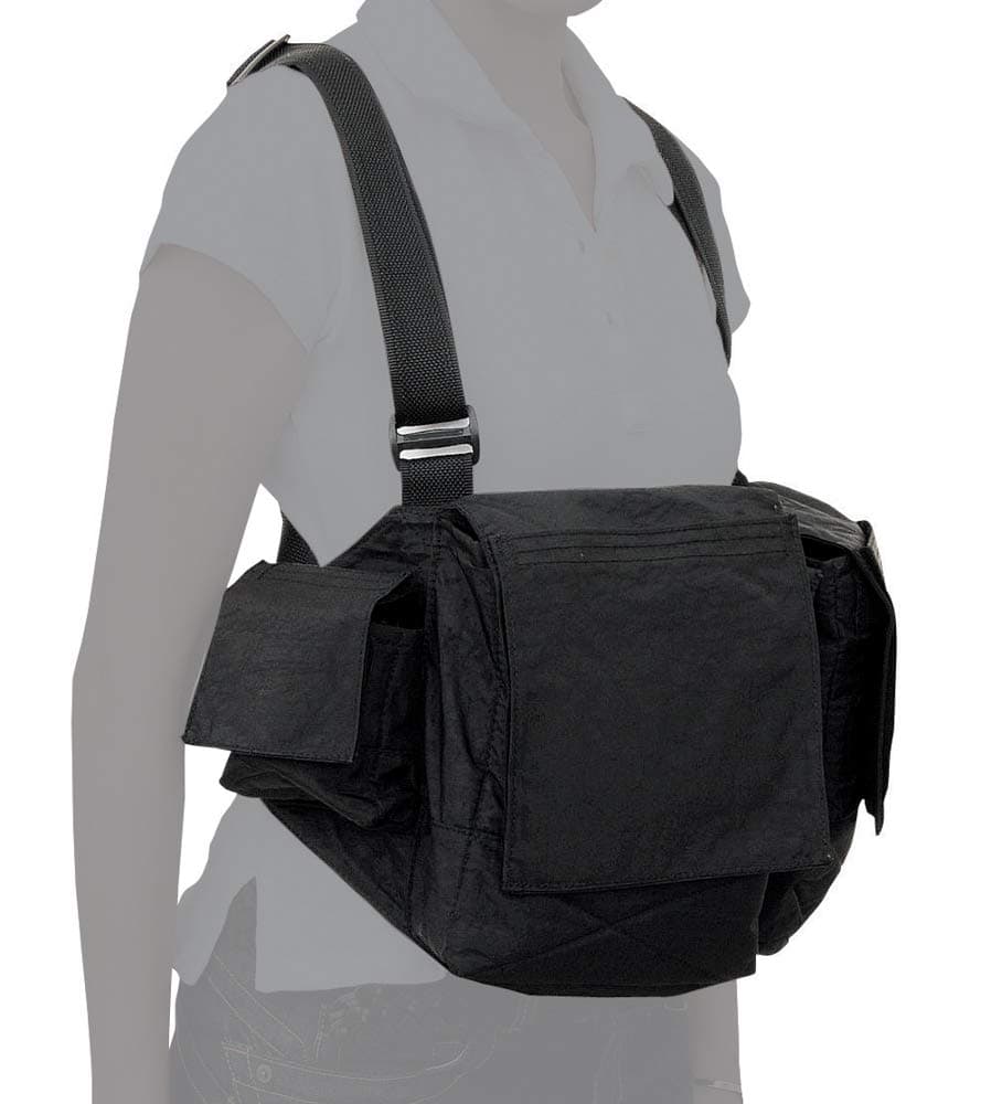 Womens Digital Chestvest, Digital SLR Camera & Lens Carry System, Black.