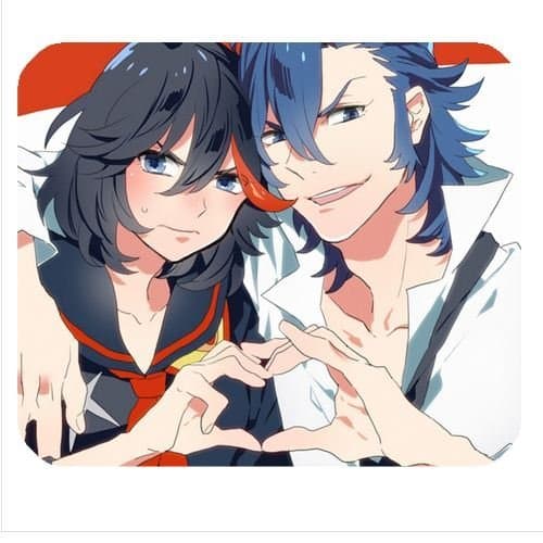 Kill la Kill Ryuko Matoi Satsuki Kiryuin Mouse Pad Anime mousepad Mouse Mat (07)