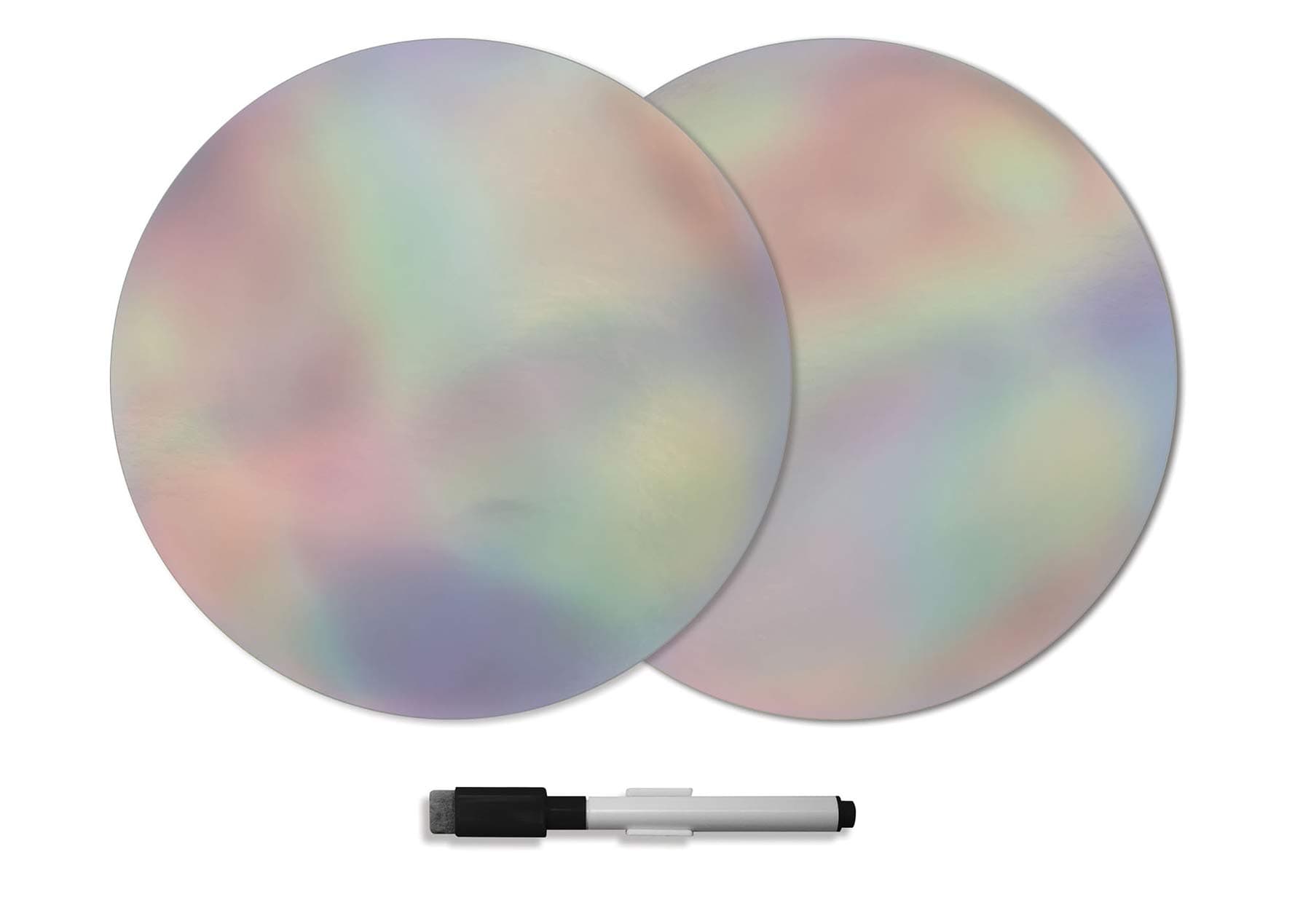 WallPops WPE2821 Prism Dry Erase Dots Wall Decal, Pastel