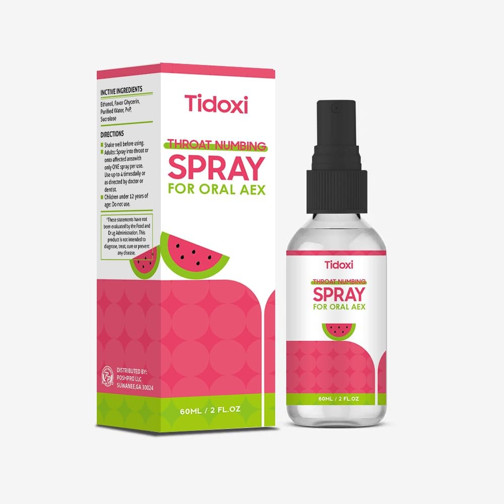 Throat Numbing Spray for Oral Women Men,Deep Throating Numb Spray Watermelon