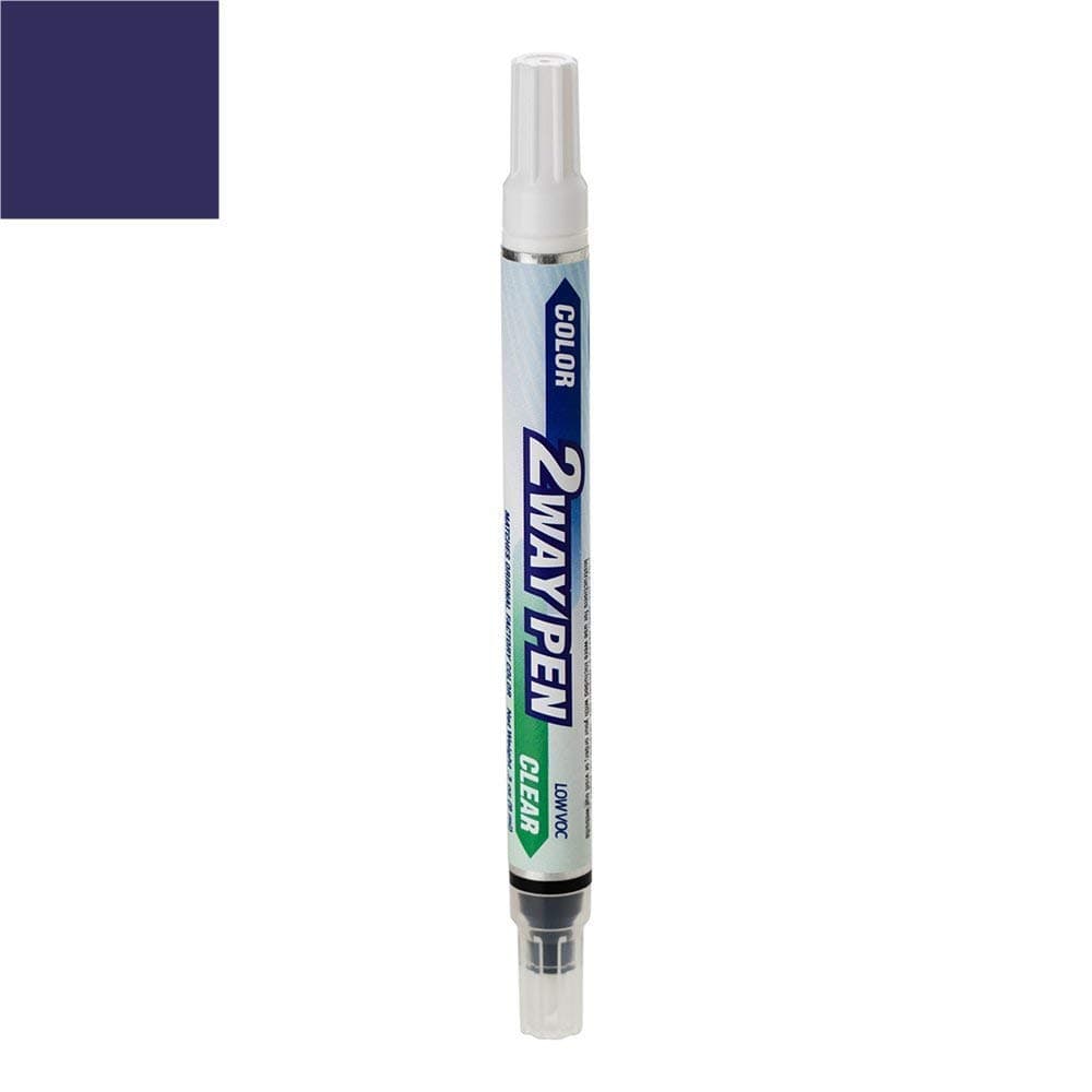 ExpressPaint 2WayPen - Automotive Touch-up Paint for BMW 5 - Imperial Blue Pearl A89 - Color + Clearcoat Only