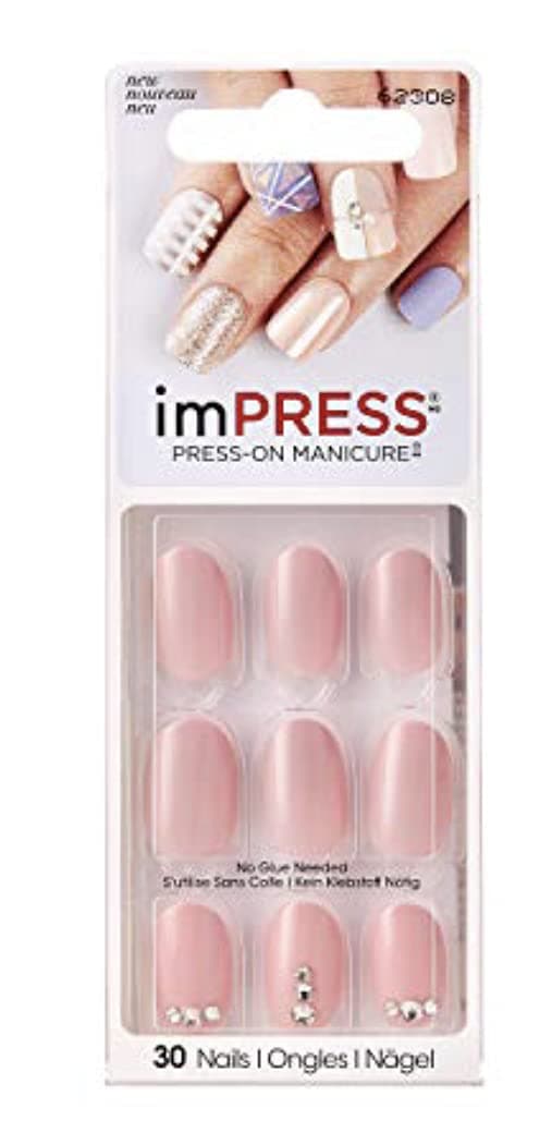 Kiss imPress Short Length Oval Nails 62308 Next Wave