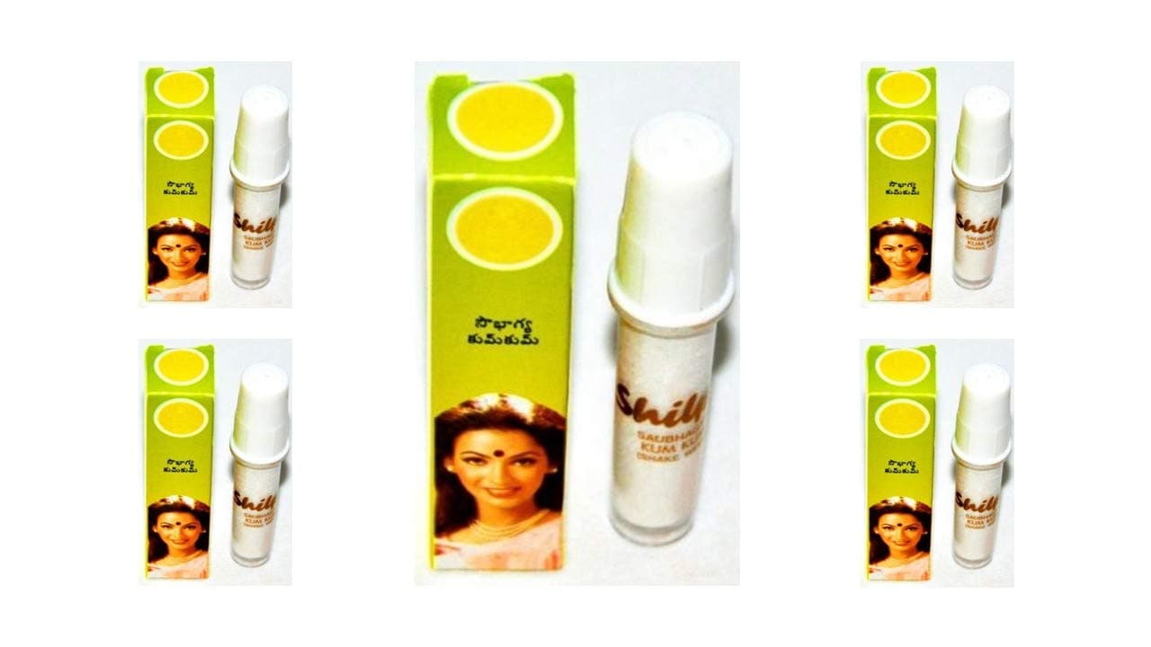 WHITE Saubhagya Kumkum Liquid Bindi (5 Pack)